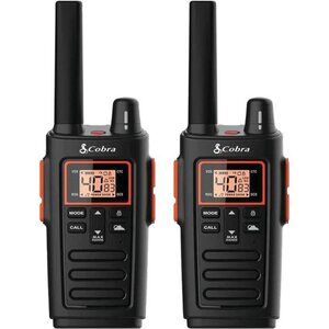 Walkie Talkies - Rechargeable, 40 Preset Channels, Long Range  32-Mile Two-Way